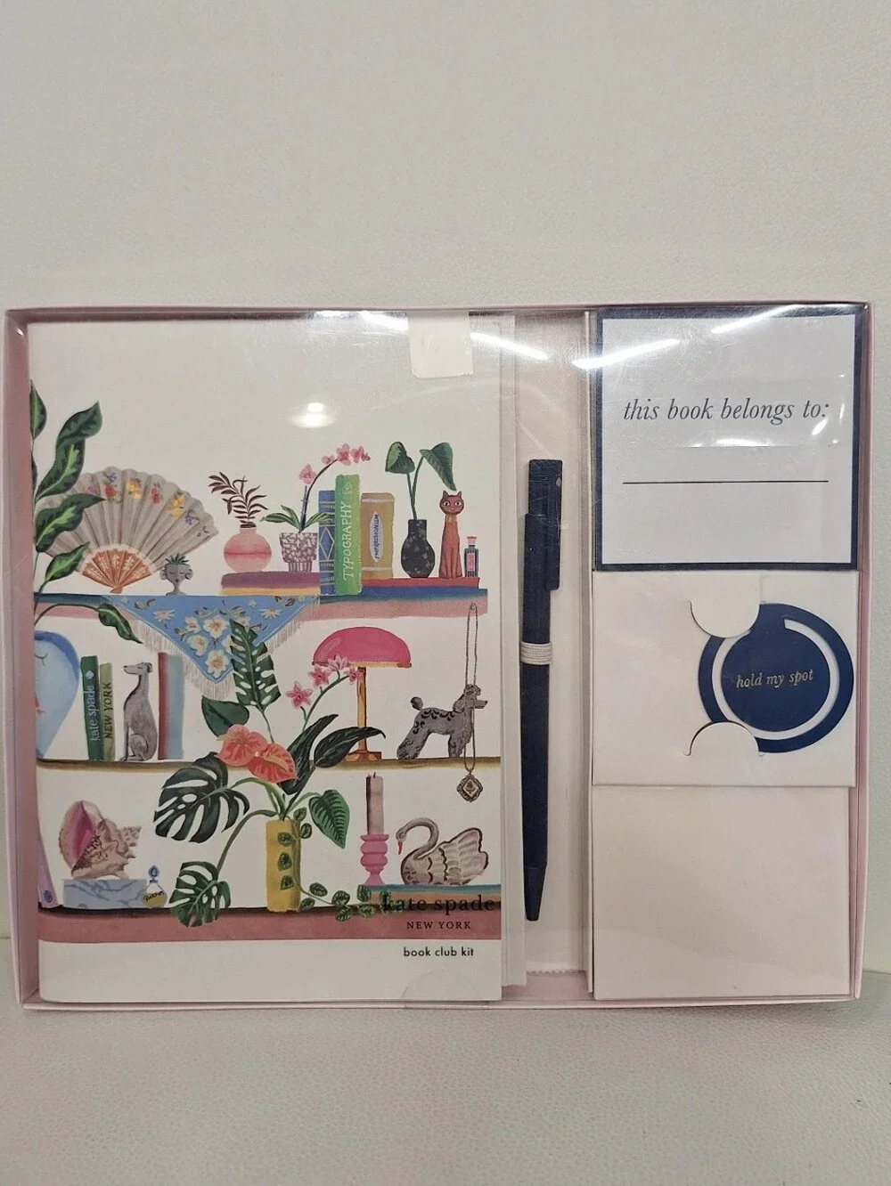 Kate Spade Book Club Kit NWT